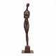 Aabenraa Antikvitetshandel presents: Otto Pedersen, Denmark, 1905-95, wood cut sculpture. Signed. H: 54cm