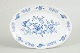 L'Art presents: Meissen Blue Orchid, oval serving dish.