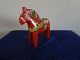 Antikkram presents: Red Dala horses from Sweden H 13.5cms