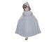 Antik K presents: Royal Copenhagen figurineGirl dancing - Early edition with light blue dress
