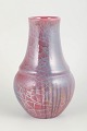 L'Art presents: Karl Hansen Reistrup for Kähler, large luster glaze vase.