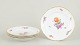 L'Art presents: Royal Copenhagen, Saxon Flower set of four lunch plates.