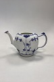 Danam Antik presents: Royal Copenhagen Blue Fluted Half Lace Tea Pot No. 611