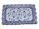 Antik K presents: Blue Fluted Full LaceLarge and very are tray 40.8 cm.