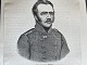 Xylografi - Portræt af Oberst J.H.G. von Irminger 1870.