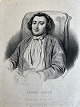 Litografi af Em. Bærentzen 1838 - Portræt af den franske ...