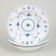 L'Art presents: Royal Copenhagen Blue Fluted Plain, set of three pasta plates.