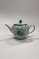 Danam Antik presents: Royal Copenhagen Green Tranquebar Teapot No. 1106