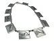 Tage Hansens Guldsmedie Heavy sterling silver necklace with Greenland motives