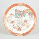 L'Art presents: Kutani porcelain dish in aka-e style, large dish.