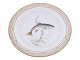Antik K presents: Flora DanicaDinner plate with fish 25.5 cm. #3549