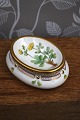 K&Co. presents: Salt cellar in Flora Danica frame produced by Royal Copenhagen in Denmark...
