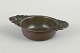 L'Art presents: Just Andersen, rare small bowl in bronze.