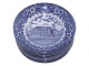 Antik K presents: English faienceSmall soup plate with Amalienborg Castle