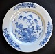Pegasus – Kunst - Antik - Design presents: Chinese blue/white plate, 18th century. Chien-Lung.