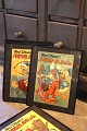 K&Co. presents: Decorative, old Walt Disney Donald Duck magazine from 1957 framed in a black frame. 30x24cm...