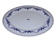 Antik K presents: Star Blue FlutedExtra large platter 46 cm.