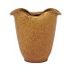 Aabenraa Antikvitetshandel presents: Arne Bang stoneware vase signed AB. H: 11cm
