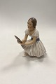 Danam Antik presents: Dahl Jensen Figurine Ballerina with Mirror No. 1224