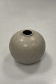 Danam Antik presents: Saxbo Stoneware Vase in light Hare fur Glaze No. 118