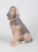 L'Art presents: Royal Copenhagen bloodhound figurine.