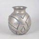 L'Art presents: F. Armand for Art Etain, art deco pewter vase.