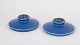 L'Art presents: Aluminia pair of candlesticks.