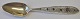 Pegasus – Kunst - Antik - Design presents: Unknown silversmith (19th century): Silver spoon with filigree and ...