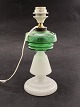 Middelfart Antik presents: Opaline oil lamp with green container