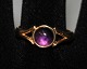 Pegasus – Kunst - Antik - Design presents: 14k gold ring with amethyst, 1928. Frederik Karl Hansen, ...