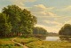 Pegasus – Kunst - Antik - Design presents: Rasmussen Eilersen, Eiler (1827 - 1912) Denmark: At the ...