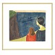 Aabenraa Antikvitetshandel presents: Samuel Joensen-Mikines, 1906-79, water color. Mother with child at the ...