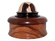 Michael ModeUnique lidded bowl in wood from 1999