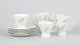 L'Art presents: Raymond Loewy for Rosenthal, set of six coffee cups with matching saucers.