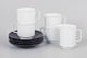 L'Art presents: Tapio Wirkkala for Rosenthal Studio-Line, set of four coffee cups with saucers and creamer.