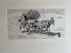 Radering af Johannes Resen-Steenstrup - Vinvogn fra ...