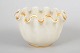 L'Art presents: Wilhelm Kåge for Gustavsberg, flower pot holder model Carrara with gold decor.
