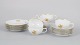 L'Art presents: Rosenthal Classic Rose set of six teacups with matching saucers and six cake plates.