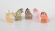 L'Art presents: Paul Hoff for Kosta Boda, set of five bird figurines.