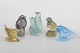 L'Art presents: Paul Hoff for Kosta Boda, set of five bird figurines.