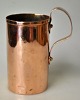 Pegasus – Kunst - Antik - Design presents: Copper measuring cup, 1839 - 1848, Haraldskjær Copper Factory, Denmark.