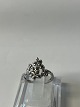 Antik Huset presents: Ladies' ring with zircons in sterling silverSize. 52