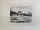 Radering Bernhard Middelboe - Svensk landskab 1886.