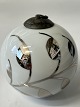 Antik Huset presents: RC, Mega Mussel Fluted Silver Christmas Bauble with RibbonDimensions: Ø 6.2 cm