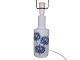 Antik K presents: Royal Copenhagen - Fog & MorupTable lamp in porcelain decorated with thistles