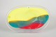 L'Art presents: Brigitta Waltz for Lindshammar, large art glass dish.