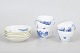 L'Art presents: Royal Copenhagen Blue Flower coffee cups and saucers, set of five.