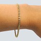 Diamantarmbånd i 14 kt. guld