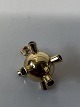 Antik Huset presents: Ball with stone Pendant / Charms in 14 carat goldHeight 16.60 mm