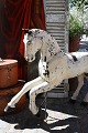 K&Co. presents: Large decorative Swedish 19th century horse in carved wood with a fantastically fine patina...